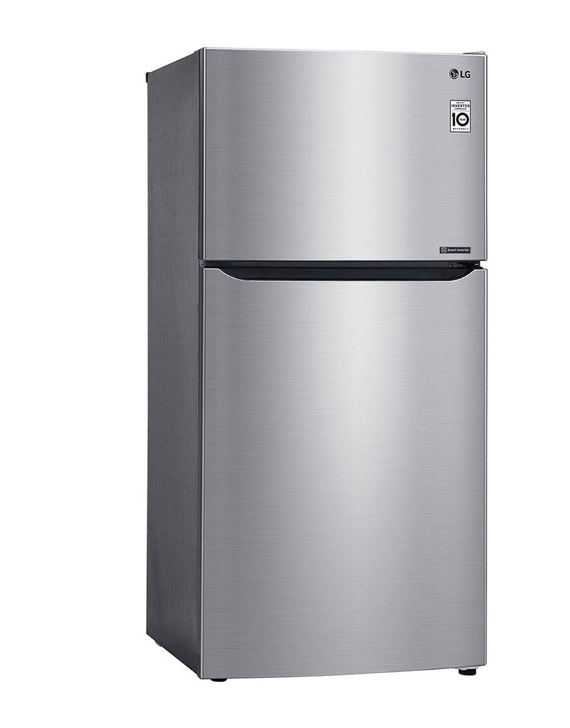 HELADERA LG GT57BPSX C/FREEZER SUP. 553 LT INVERTER AC. INOX.
