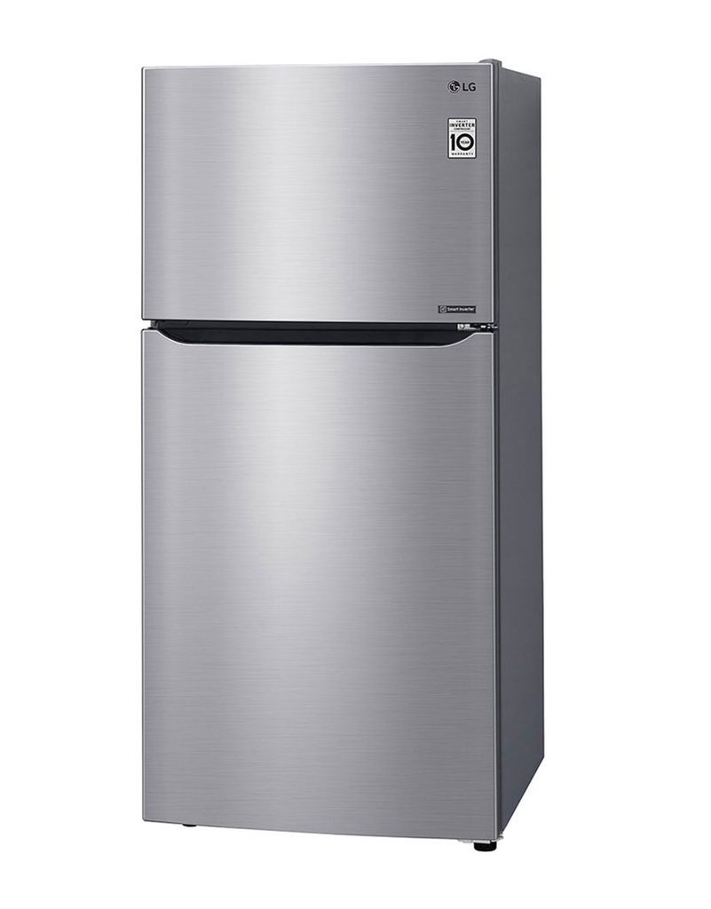 HELADERA LG GT57BPSX C/FREEZER SUP. 553 LT INVERTER AC. INOX.