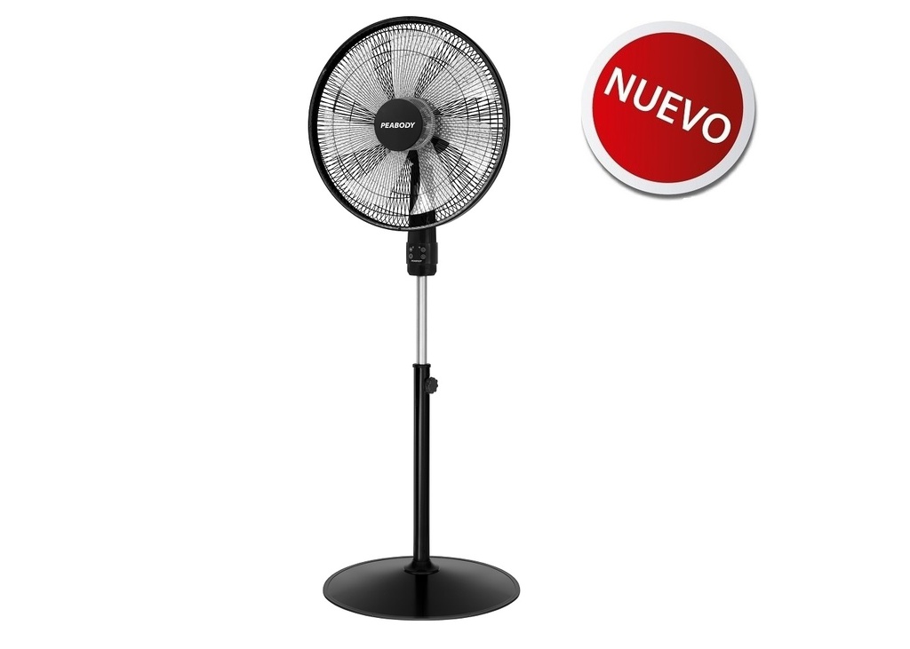 VENTILADOR DE PIE PEABODY PE-VP250 20&quot; PALAS DE METAL 130W