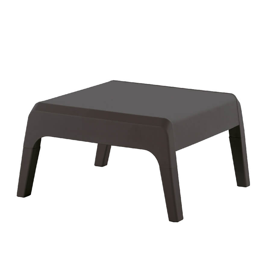 SET MUEBLE MIAMI TETE A TETE SHAF BER55450 GRAFITO (2 SILLAS + 1 MESA)