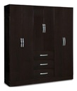 ROPERO FAMILY MUEBLES MAXIMO 66008 6P CHOCOLATE