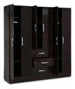 ROPERO FAMILY MUEBLES MAXIMO 66008 6P CHOCOLATE