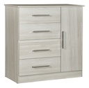 COMODA MUEBLES MAXIMO 50007 1P 4C MARFIL
