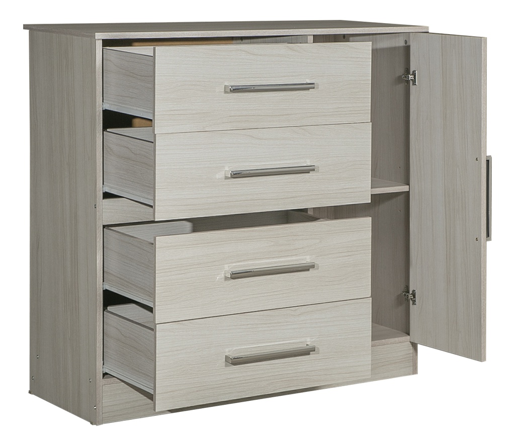 COMODA MUEBLES MAXIMO 50007 1P 4C MARFIL