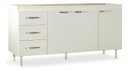 Bajo Mesada Muebles Maximo 72260 160 Blanca