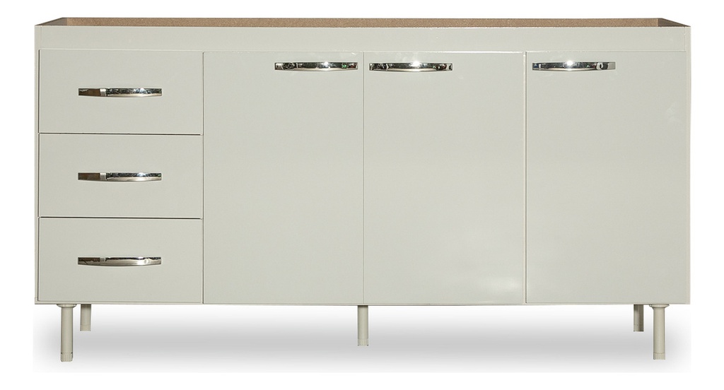 Bajo Mesada Muebles Maximo 72260 160 Blanca
