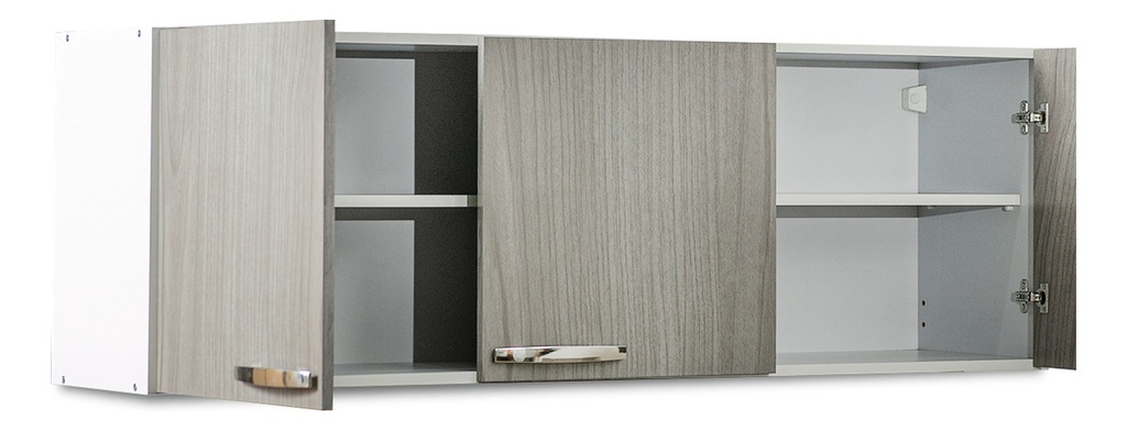 Alacena Muebles Maximo 72145 140 Gris/blanca
