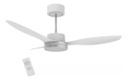 Ventilador De Techo Indelplas Ivt47  01p Blanco Con Plafon