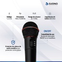 MICROFONO SUONO AYV0037 INALAMBRICO PROFESIONAL