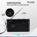 RADIO AM/FM SUONO AYV0265 VINTAGE COMPACTA