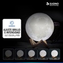 LAMPARA LUNA SUONO HOG0114 3D COLORES