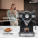 CAFETERA SUONO HOG0156 VINTAGE 20 BARES NEGRA