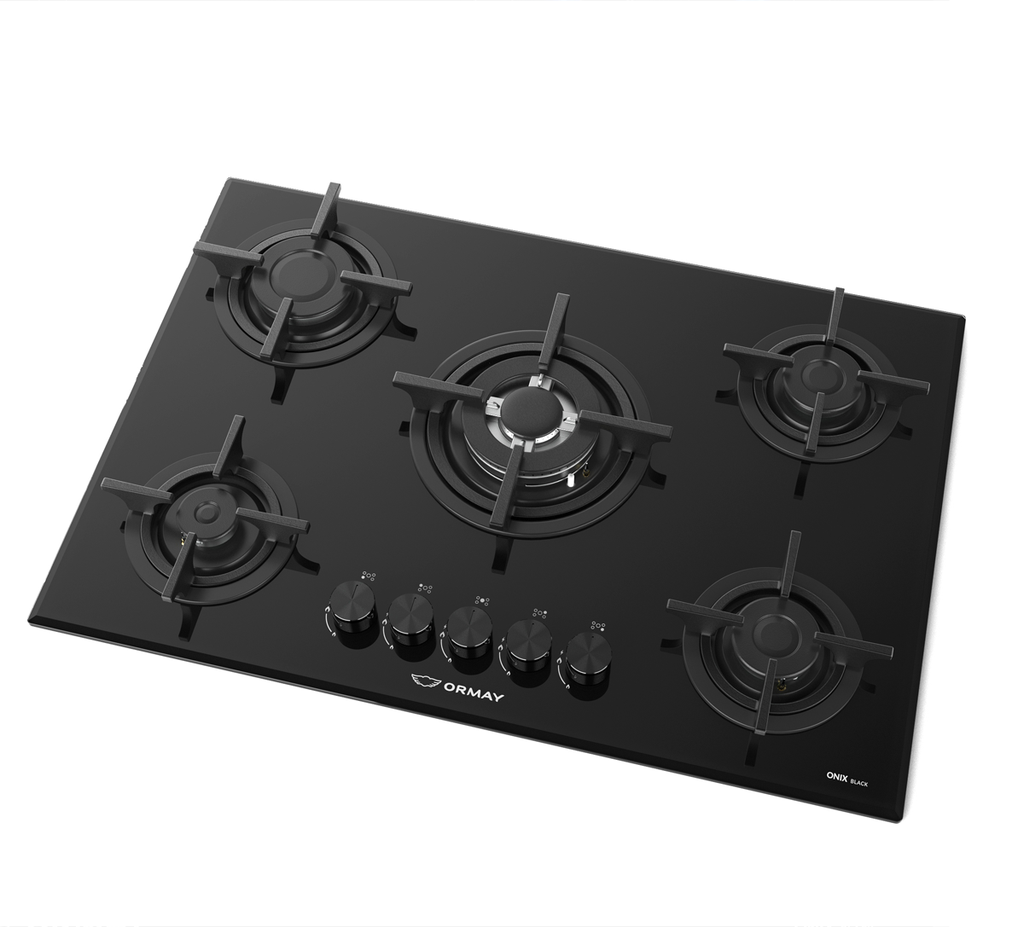 ANAFE ORMAY ONIX BLACK 5 HORNALLAS
