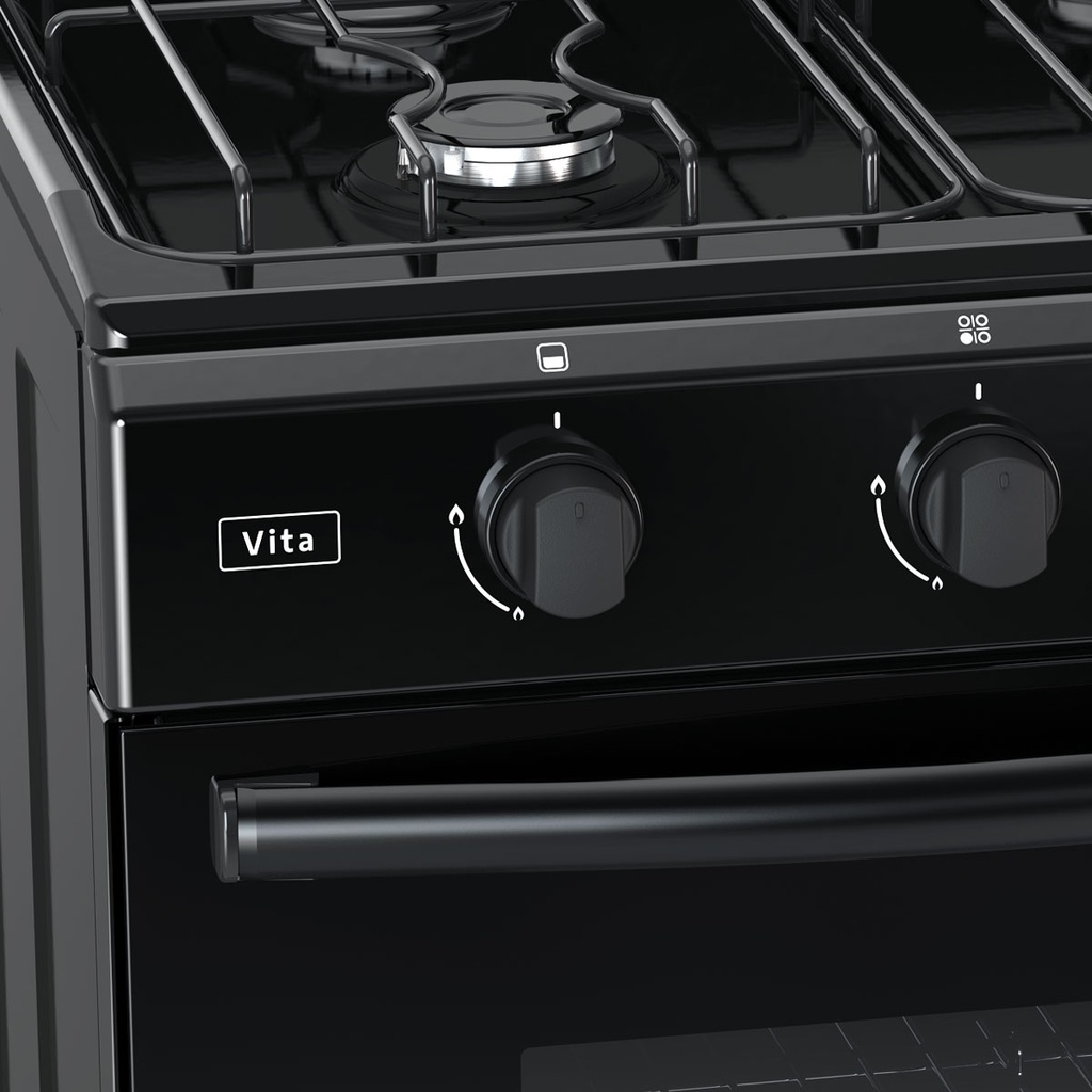 COCINA ORMAY VITA NEGRA