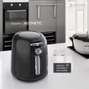 Freidora De Aire Suono Air Fryer Mecánico 3.2 L 1450w Negro