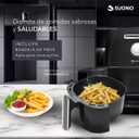 Freidora De Aire Suono Air Fryer Mecánico 3.2 L 1450w Negro