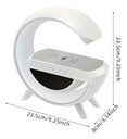 Parlante Lampara Cargador Inalámbrico Bluetooth Bt-3401