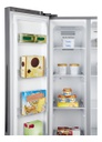 Heladera Hisense Rs3n428nad 428l Side By Side Nofrost Silver