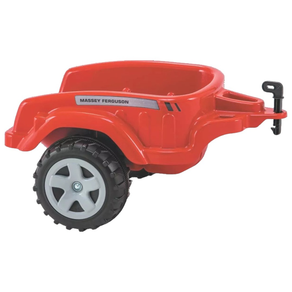 TRACTOR 12V BIEMME N°338 BIG MASSEY FERGUSON C/REMOLQUE