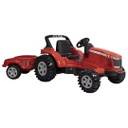 TRACTOR 12V BIEMME N°338 BIG MASSEY FERGUSON C/REMOLQUE
