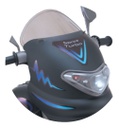 Moto 12v Biemme N°677 Sprint Turbo Negra