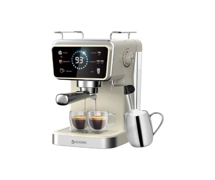 CAFETERA ESPRESSO SUONO HOG0202 1.5L DIGITAL CREMA