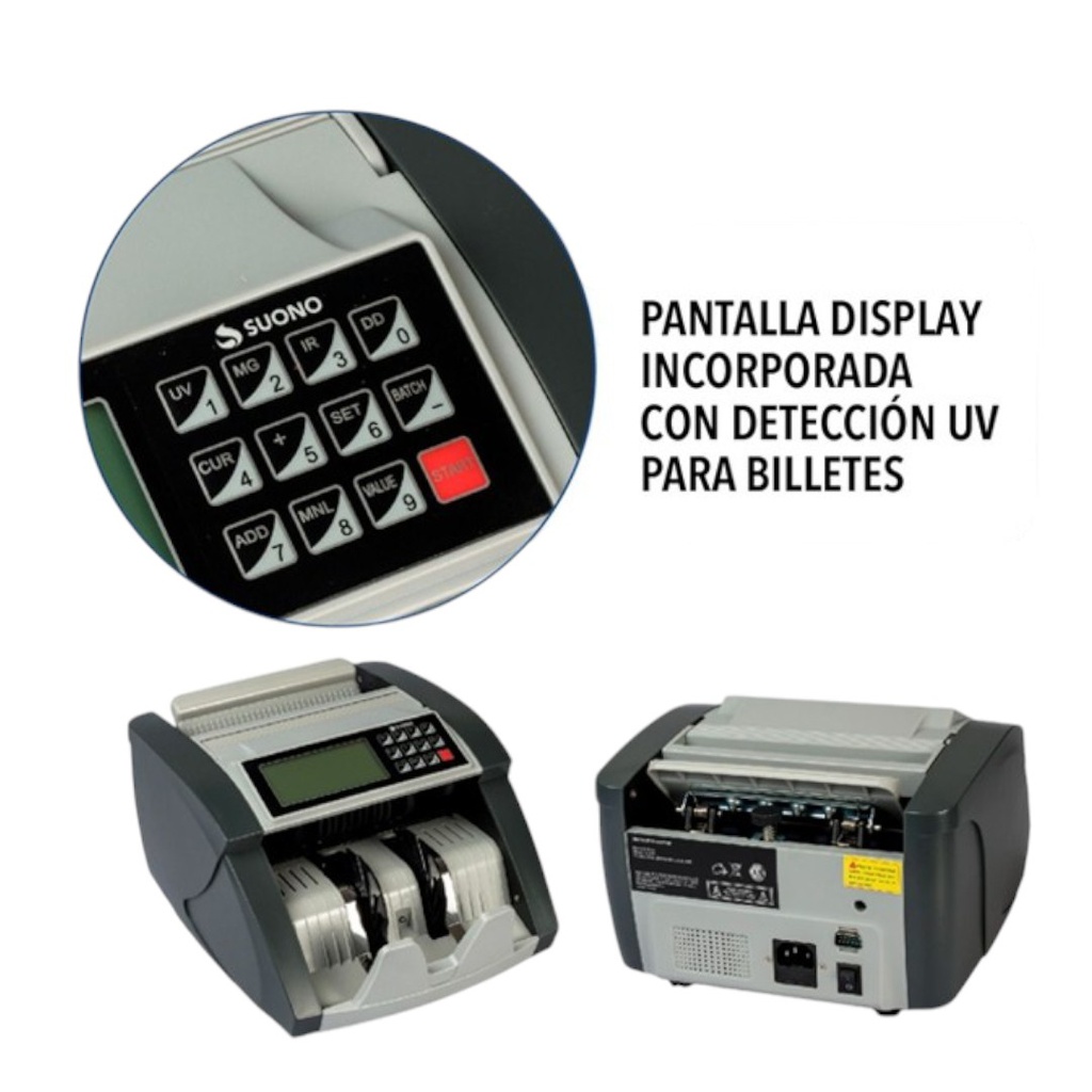 CONTADORA DE BILLETES SUONO AL5117