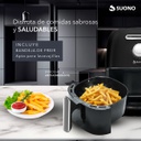 FREIDORA DE AIRE SUONO 3.2L 1450W NEGRO
