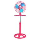 VENTILADOR DE PIE STAR TRAK STP31-10R MULTIFUNCION 3 EN 1 ROSA 10"