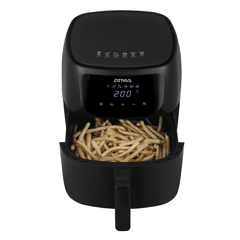 FREIDORA DE AIRE ATMA FR60ARBP 6.5L NEGRA