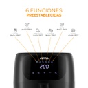 FREIDORA DE AIRE ATMA FR60ARBP 6.5L NEGRA