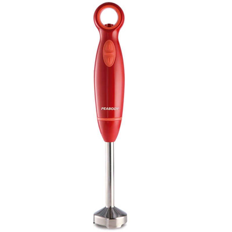 LICUADORA DE MANO PEABODY PE-LMA323R C/ACC. PICADOR ROJA