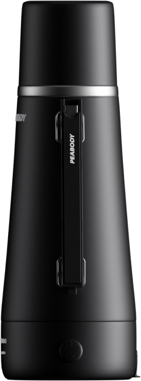 TERMO ELECTRICO PEABODY PE-ET1001N 1LT. C/BOMBILLA INTEGRADA NEGRO