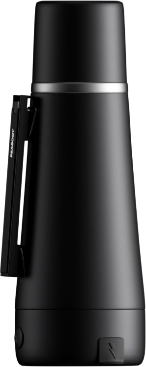TERMO ELECTRICO PEABODY PE-ET1001N 1LT. C/BOMBILLA INTEGRADA NEGRO