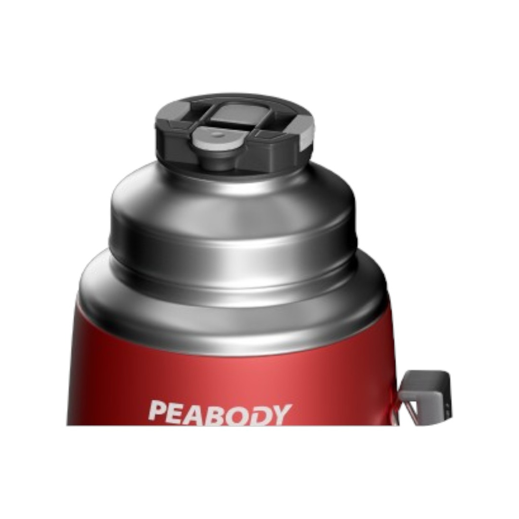 TERMO ELECTRICO PEABODY PE-ET1001R 1LT. C/BOMBILLA INTEGRADA ROJO