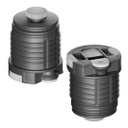 TERMO ELECTRICO PEABODY PE-ET1001R 1LT. C/BOMBILLA INTEGRADA ROJO