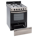 COCINA WHIRLPOOL WFX57DW INOX 55 CM REJ ALAMBRE