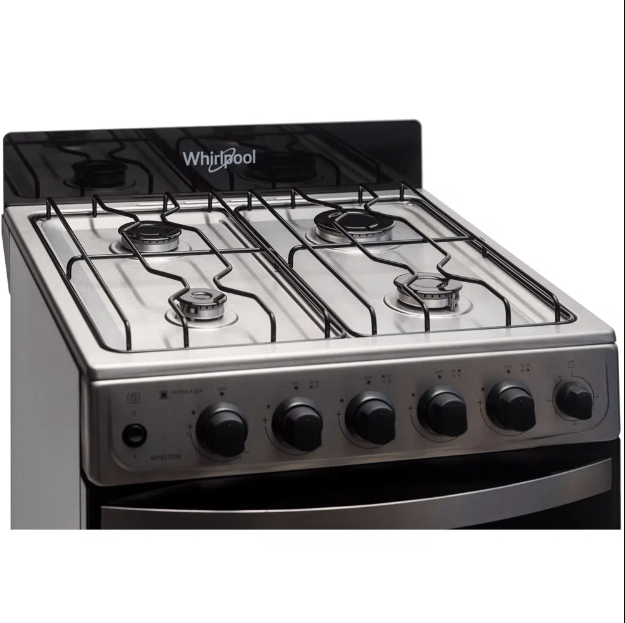 COCINA WHIRLPOOL WFX57DW INOX 55 CM REJ ALAMBRE