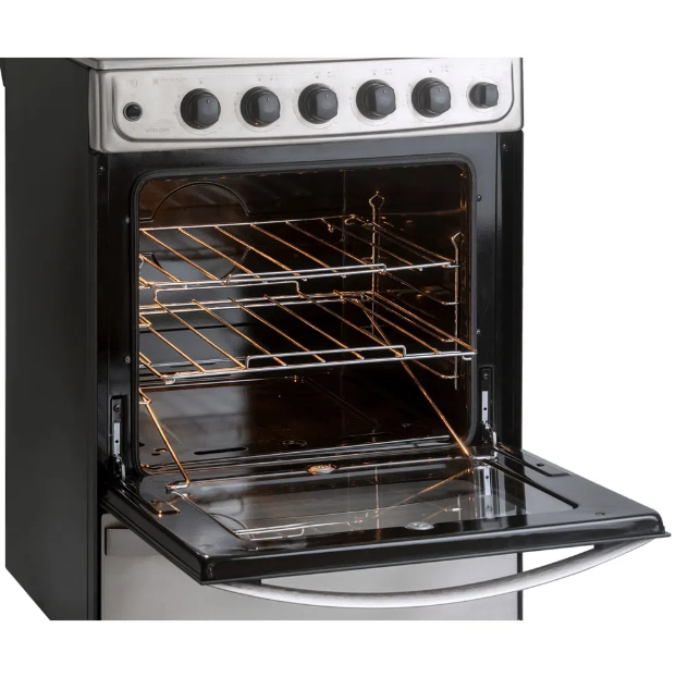 COCINA WHIRLPOOL WFX57DW INOX 55 CM REJ ALAMBRE