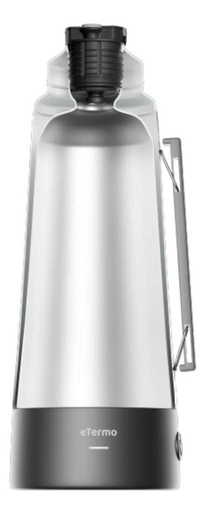 Termo Electrico Peabody Pe-et1001d 1lt. C/bombilla Gris Meta