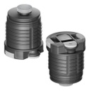 Termo Electrico Peabody Pe-et1001d 1lt. C/bombilla Gris Meta