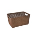 CESTO RATAN DEL PLASTIC COD.953 RECTANGULAR