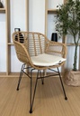 SILLA TOSCANA TRIBECA S075/BE COLOR BEIGE