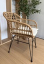 SILLA TOSCANA TRIBECA S075/BE COLOR BEIGE