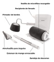 Rodillo De Microfibra Udovo Srolleru1 Recargable + Acc.