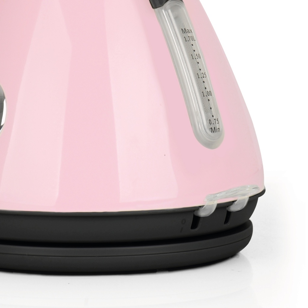 PAVA ELECTRICA PEABODY PE-KV8213-P ROSA C/RELOJ TEMP.
