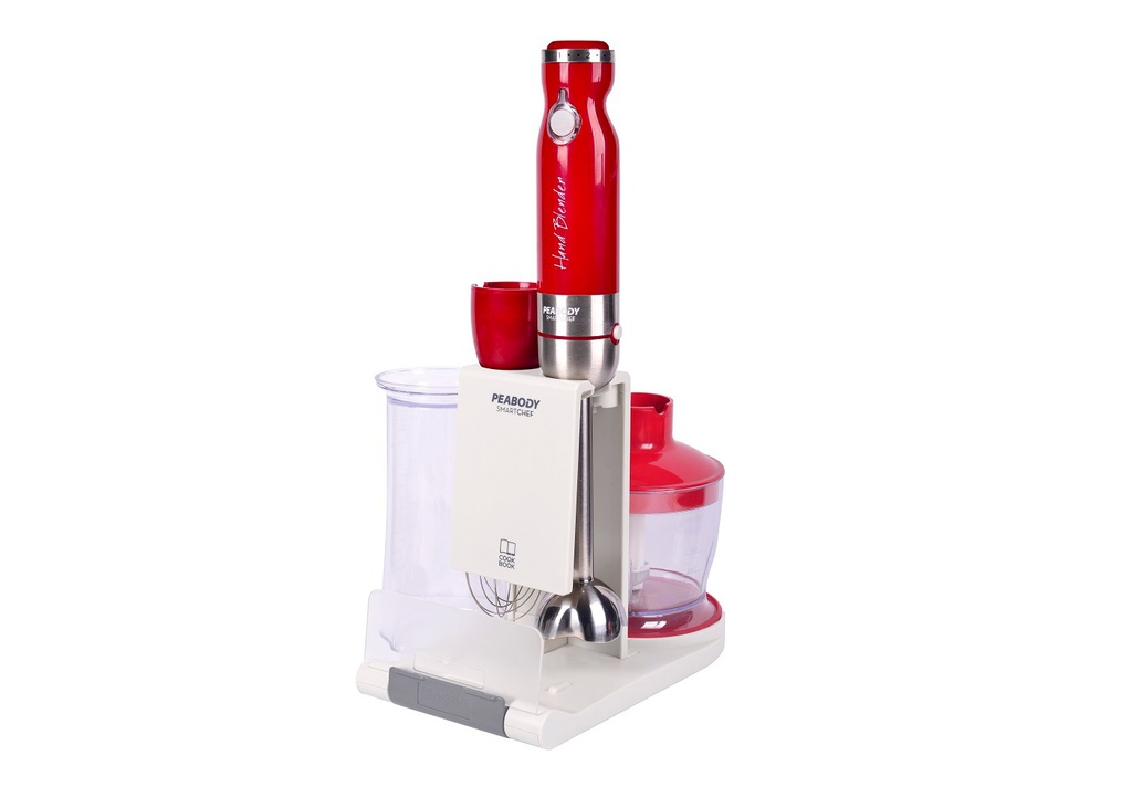 LICUADORA DE MANO PEABODY PE-LMA327R ROJA