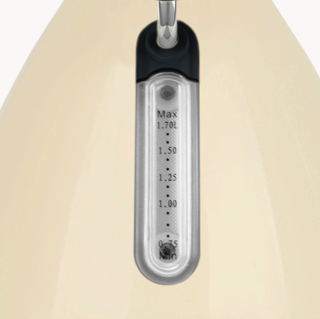 PAVA ELECTRICA PEABODY PE-KV8213-I C/RELOJ TEMP. COLOR IVORY