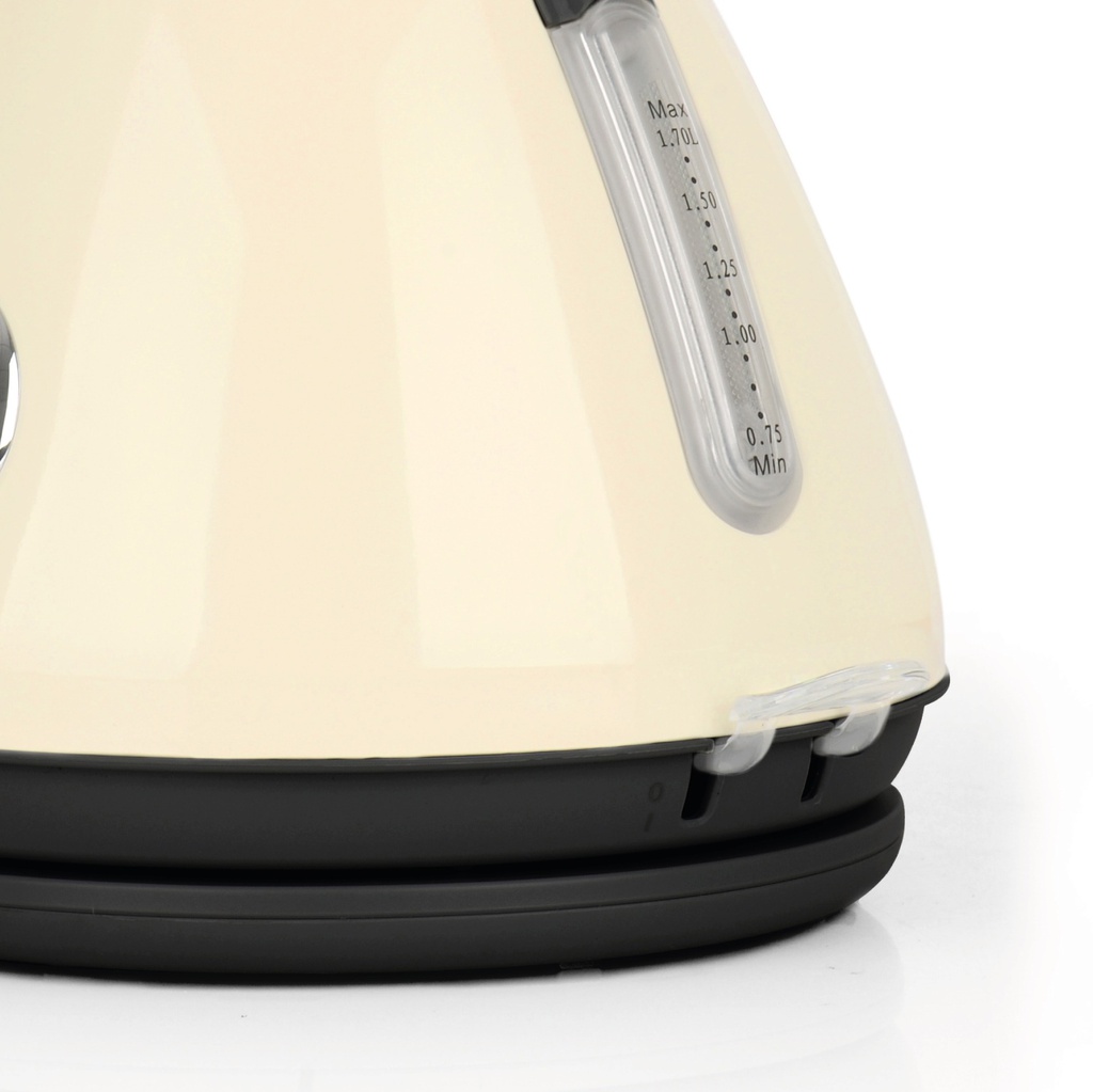 PAVA ELECTRICA PEABODY PE-KV8213-I C/RELOJ TEMP. COLOR IVORY