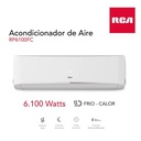 AIRE ACONDICIONADO SPLIT RCA RP6100FC-F-SK 6100 W